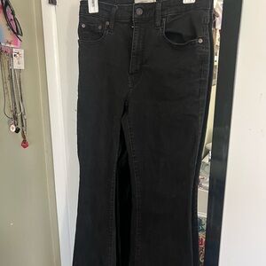 Levi's Black Flare Women's Jeans